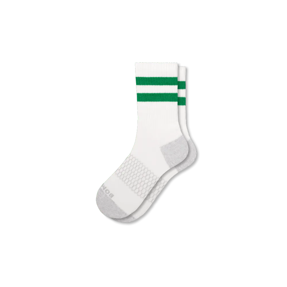 Women's Vintage Stripes Half Calf Socks