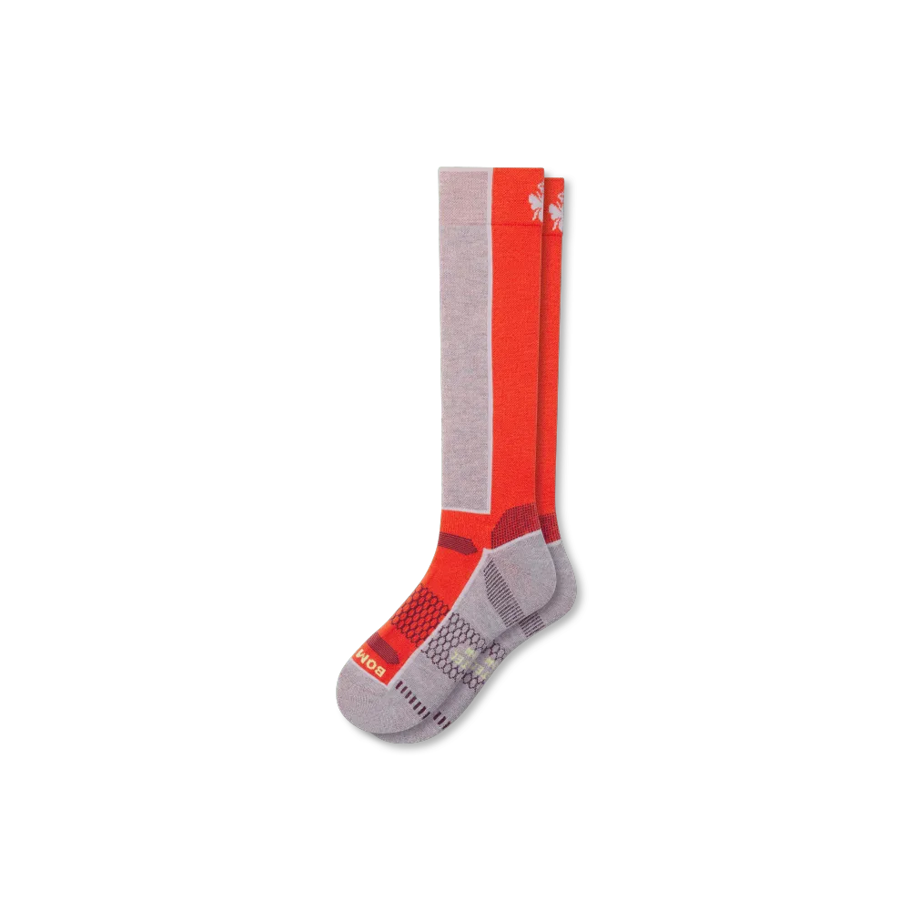 Women's Mid-Cushion Merino Wool Blend Ski & Snowboard Socks
