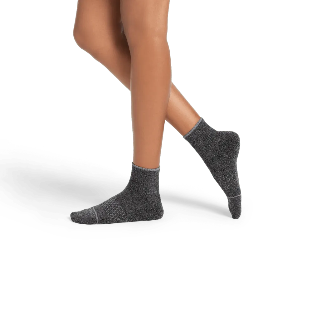 Women's Merino Wool Blend Quarter Sock 8-Pack
