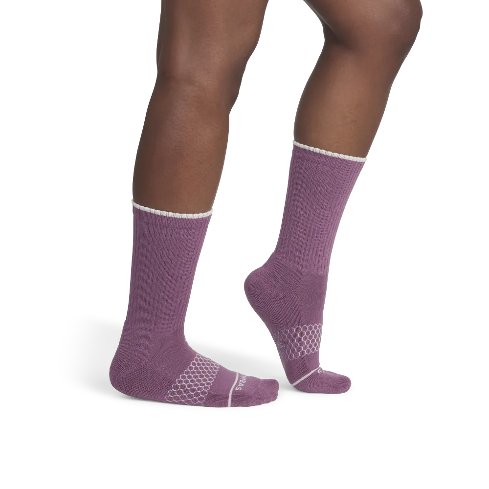 Women's Merino Wool Blend Calf Sock 4-Pack