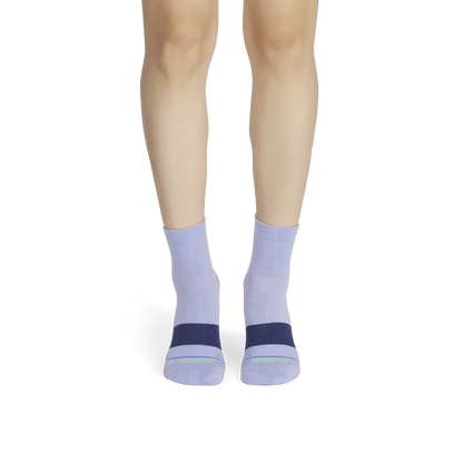 Women's Merino Wool Blend Athletic Quarter Sock 6-Pack