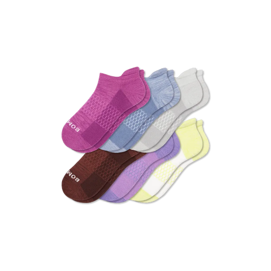 Women’s Two Tone Ankle Sock 6-Pack