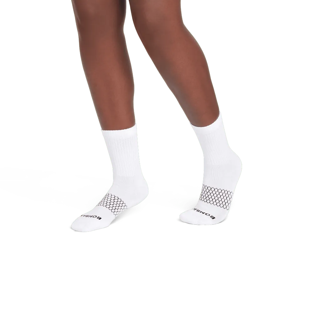 Women's Solids Half Calf Socks