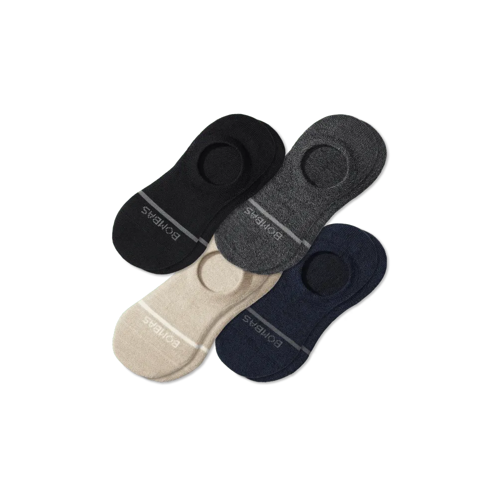 Women's Lightweight Merino Wool Blend No Show Sock 4-Pack
