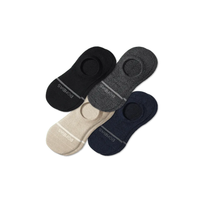 Women's Lightweight Merino Wool Blend No Show Sock 4-Pack