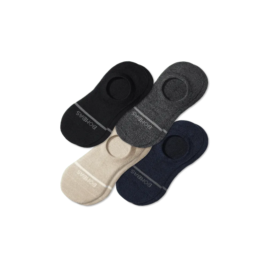 Women's Lightweight Merino Wool Blend No Show Sock 4-Pack