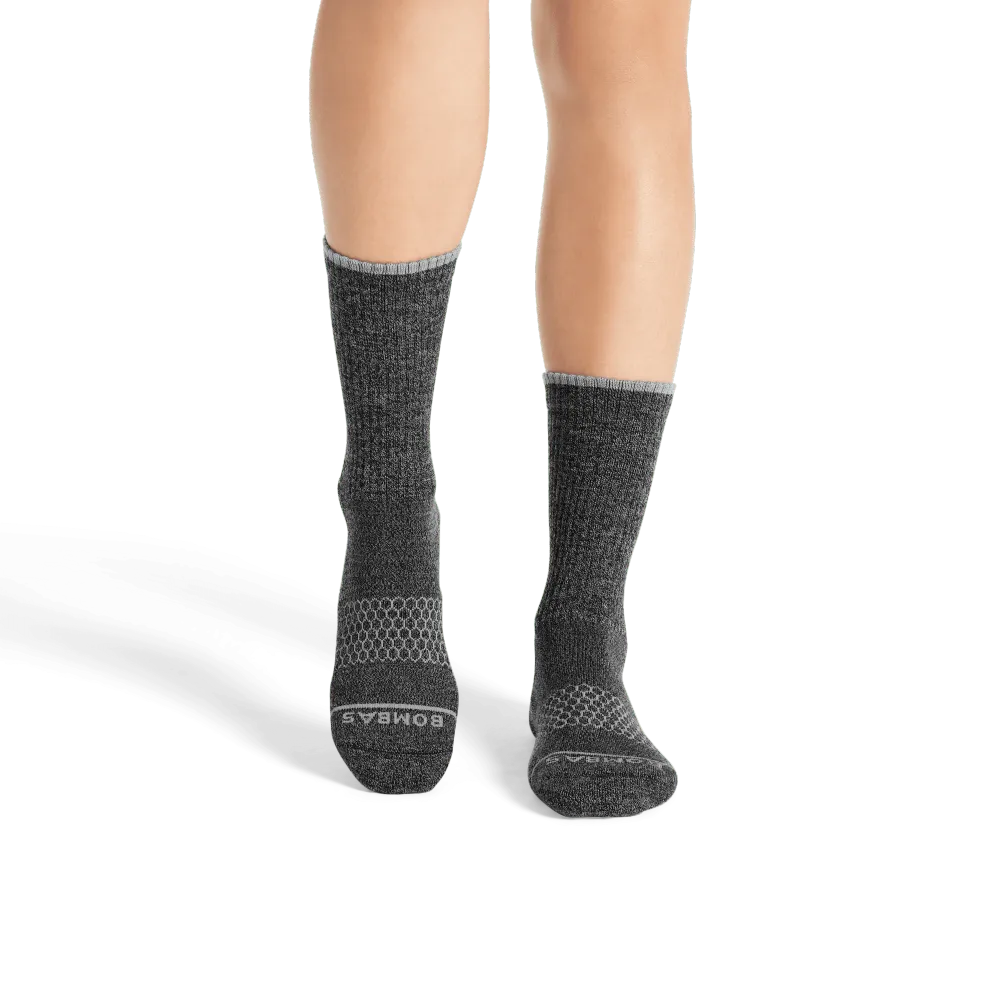 Women's Merino Wool Blend Calf Socks