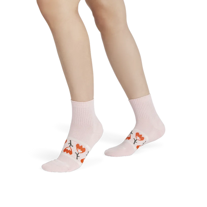 Women's Garden Party Quarter Socks