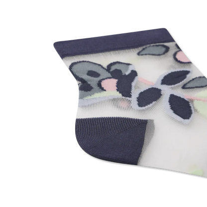 Women’s Sheer Garden Party Quarter Socks