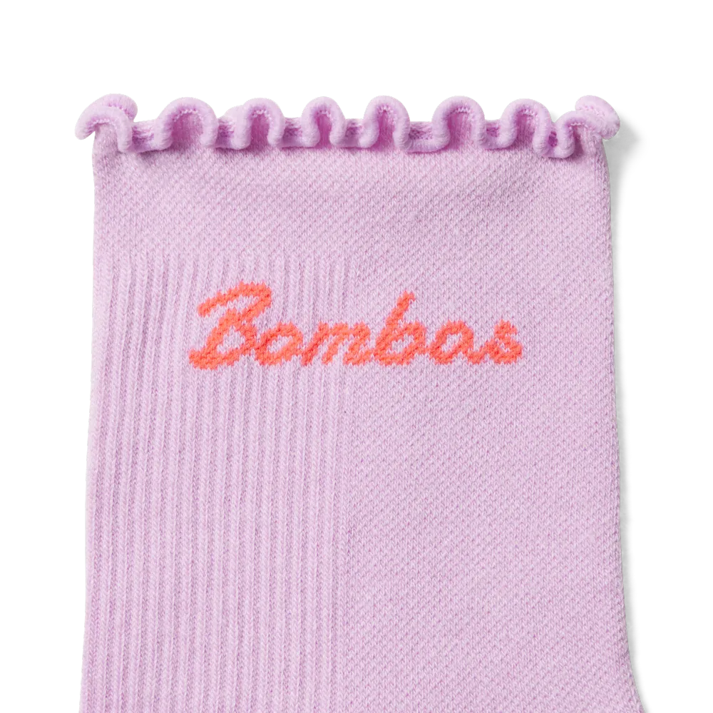 Women’s Ruffle Athletic Quarter Sock 3-Pack
