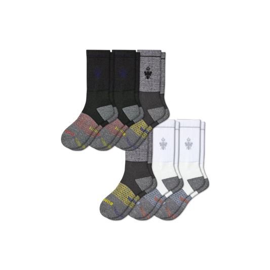 Women's Targeted Compression Performance Calf Sock 6-Pack