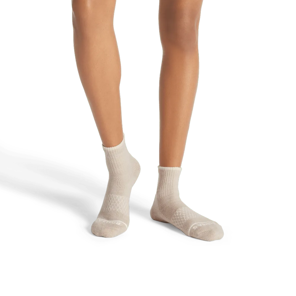 Women's Merino Wool Blend Quarter Sock 8-Pack
