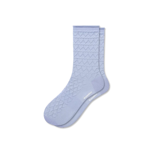 Women’s Hearts Half Calf Socks