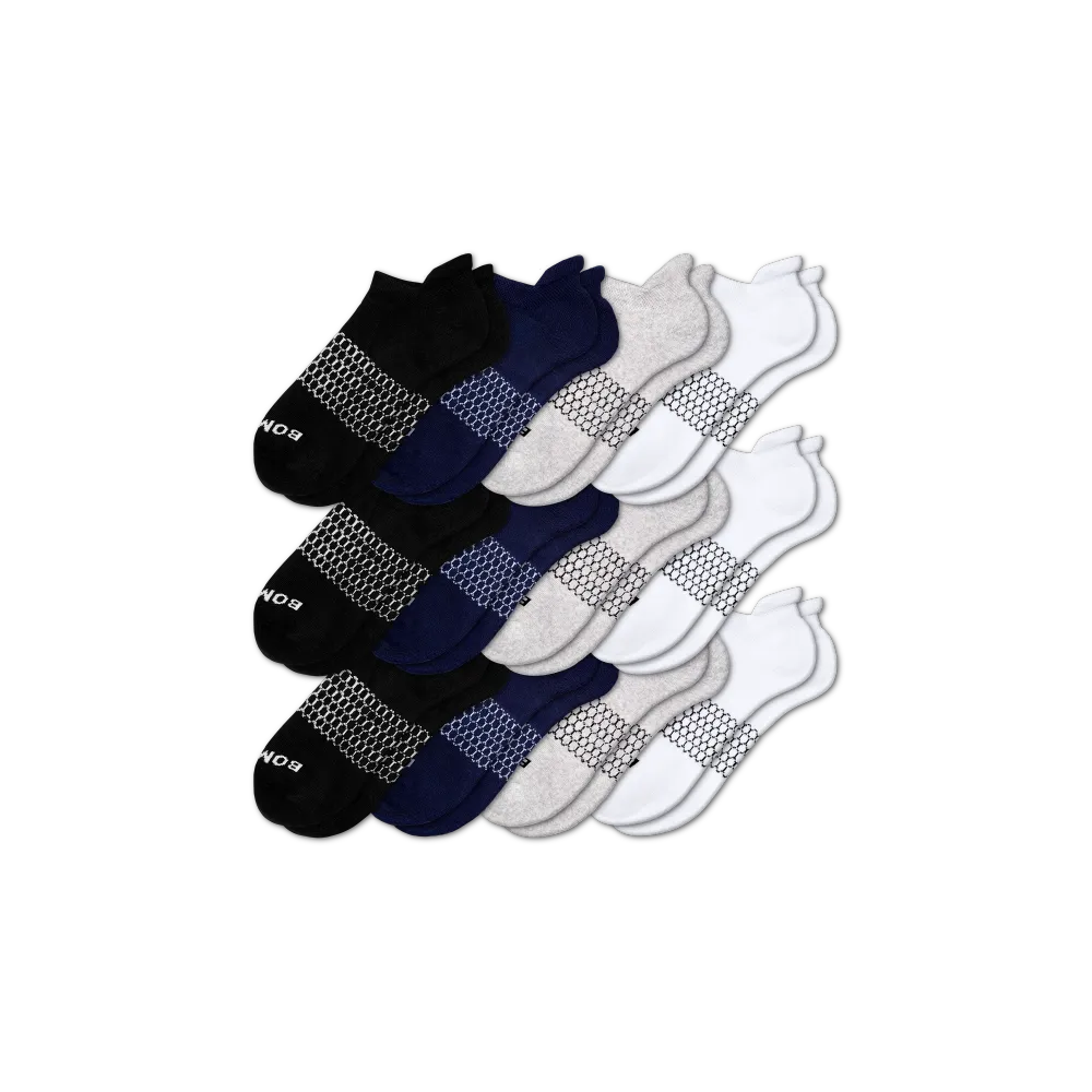 Women's Solids Ankle Sock 12-Pack