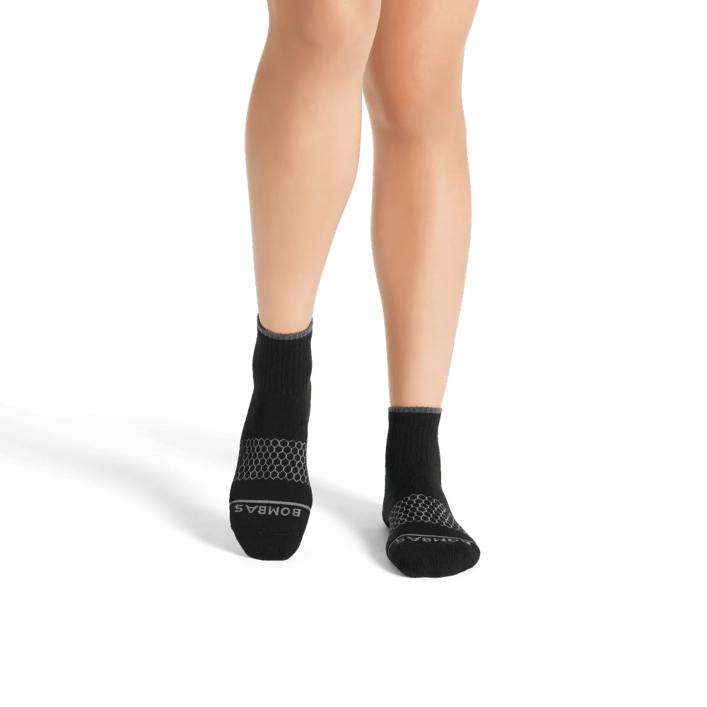 Women's Merino Wool Blend Quarter Sock 8-Pack