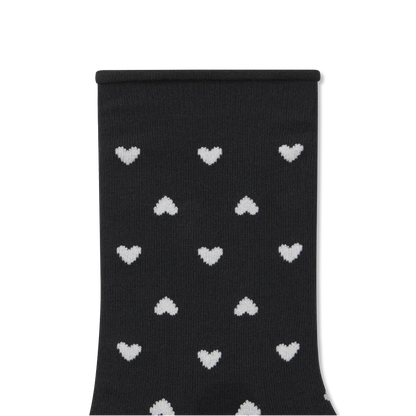 Women’s Hearts Half Calf Socks