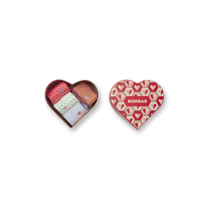 Women's Hearts Ankle Sock 4-Pack Gift Box