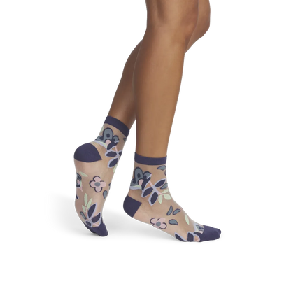 Women’s Sheer Garden Party Quarter Sock 3-Pack