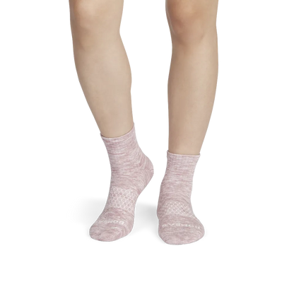 Women's Summer Slub Quarter Sock 8-Pack