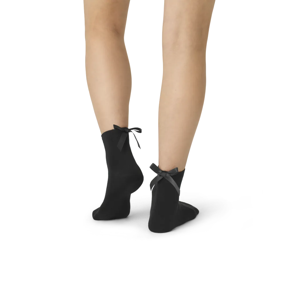 Women's Lightweight Bow Quarter Socks