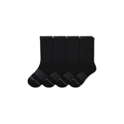 Women's Merino Wool Blend Calf Sock 4-Pack
