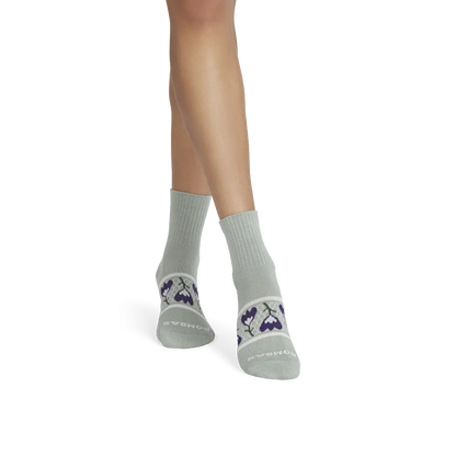 Women's Garden Party Quarter Socks