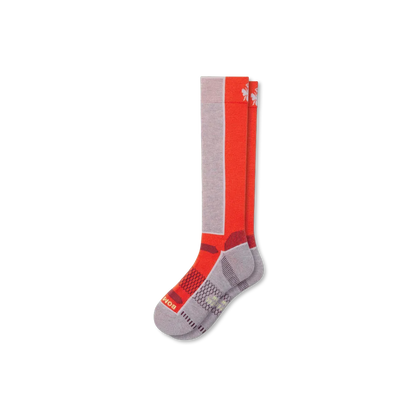 Women's Mid-Cushion Merino Wool Blend Ski & Snowboard Socks
