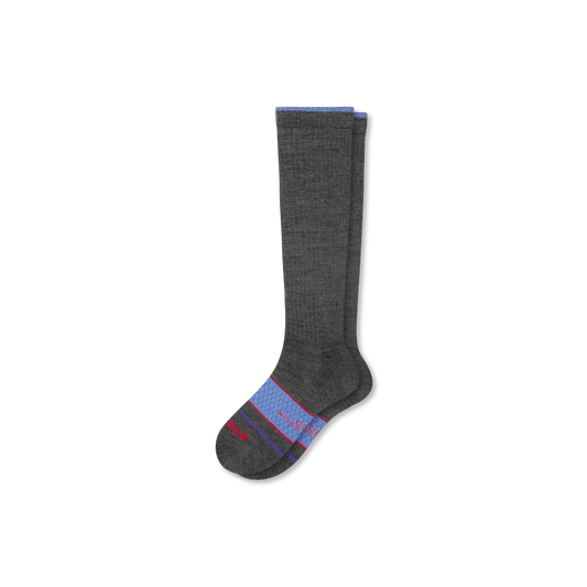 Women's Merino Wool Blend Everyday Compression Socks (15-20mmHg)
